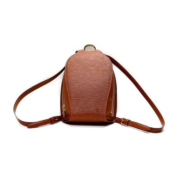 Louis Vuitton Handbags - 100% Authentic Louis Vuitton Mabillon Brown Epi Backpack